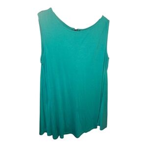 Chic Kelly Green Sleeveless Women's Tank Top